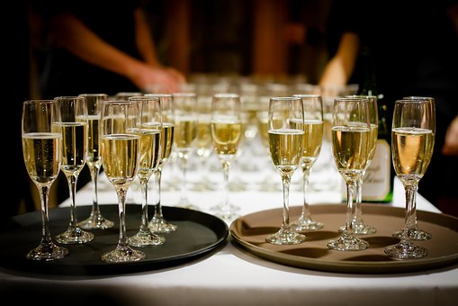 Champagne for Wedding Catering